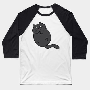 Sinister Cat Baseball T-Shirt